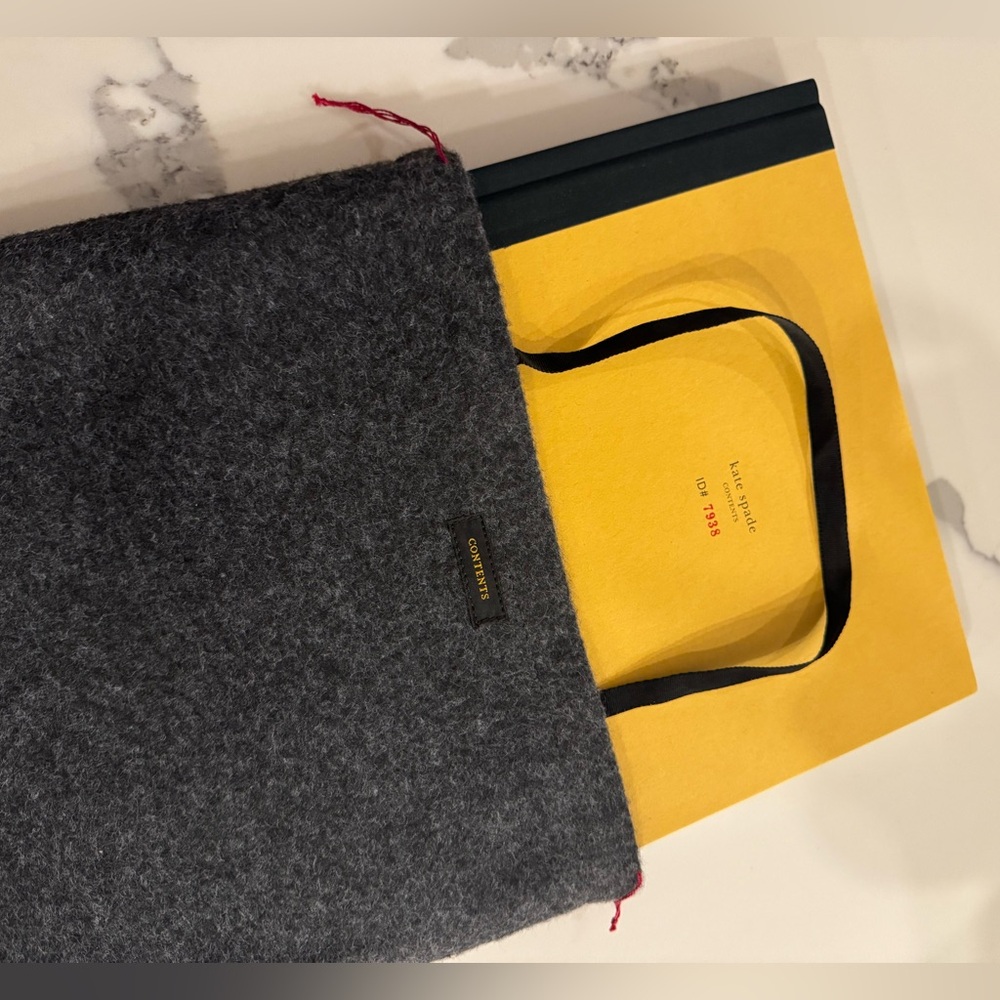 NWT - RARE Kate Spade “Contents” Book with Original Flannel Bag COLLECTORS ITEM - Picture 5 of 11